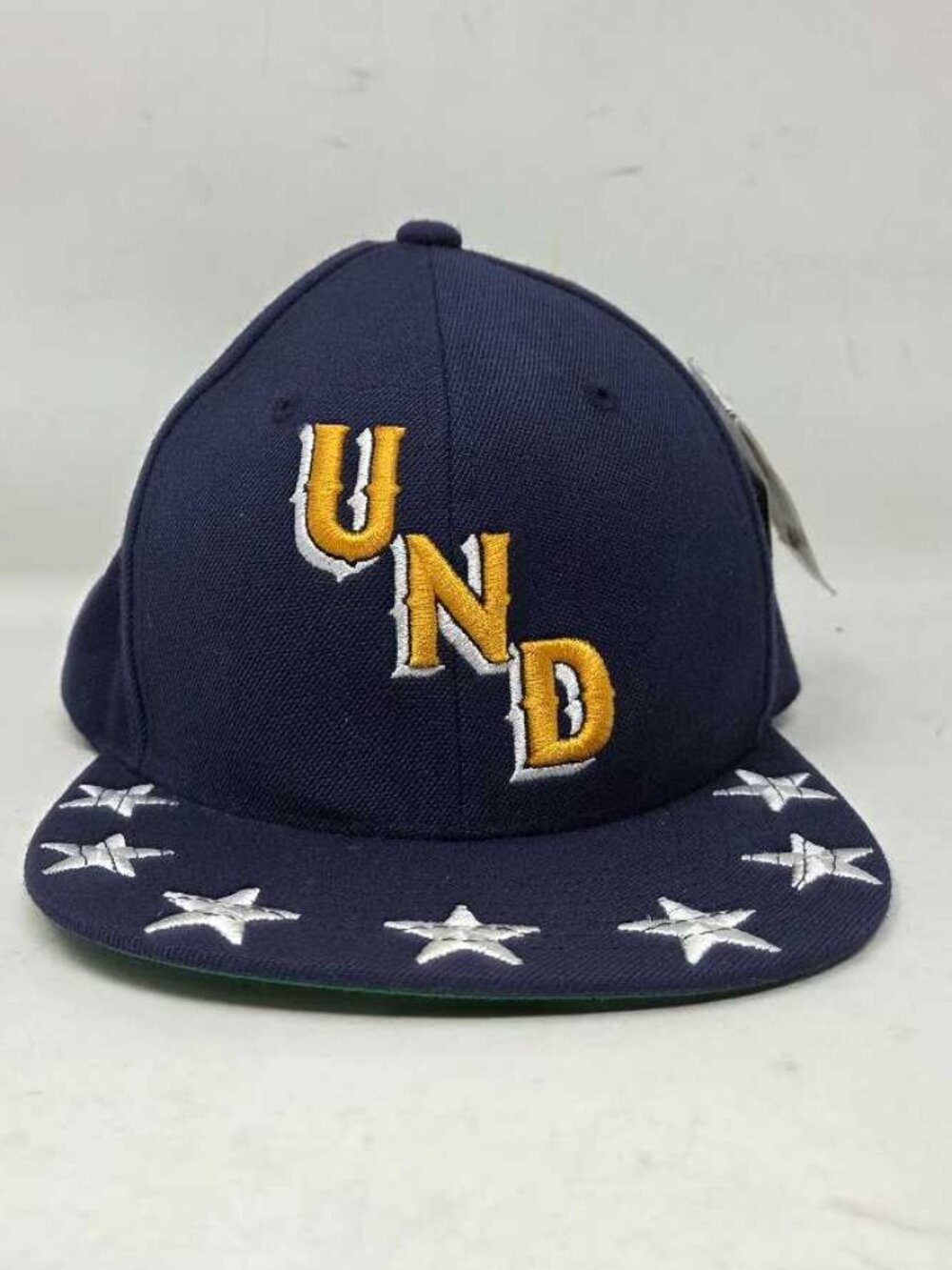 New Undefeated navy star snapback flat bill hat